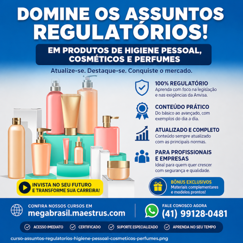 ASSUNTOS REGULATORIOS EM COSMÉTICOS 2