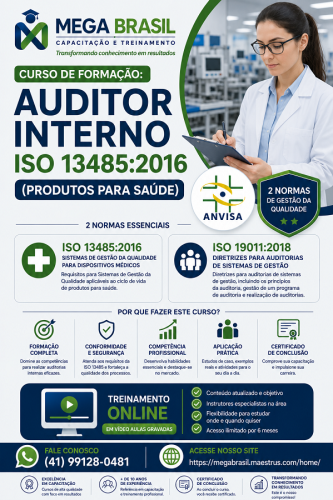 AUDITOR 2 NORMAS - ISO 13485 e is9 19011-600