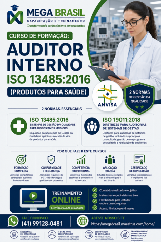 AUDITOR 2 NORMAS - ISO 13485 e is9 19011-600