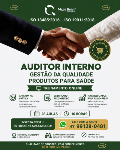 AUDITOR INTERNO ISO 13485