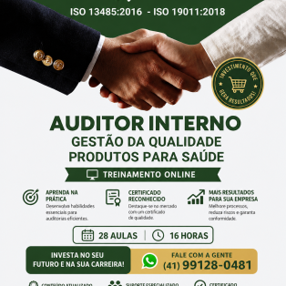 AUDITOR INTERNO ISO 13485