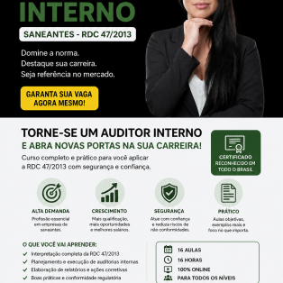 AUDITOR INTERNO RDC 47 - SANEANTES