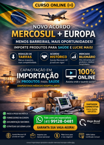 IMPORTAÇÃO 2026