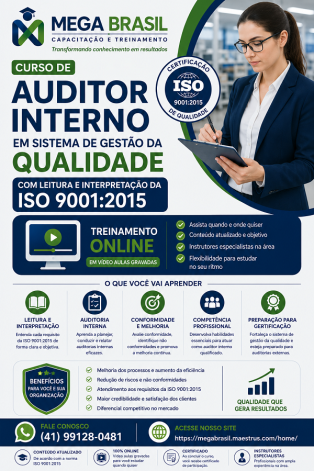 ISO 9001 - AUDITOR INTERNO-600