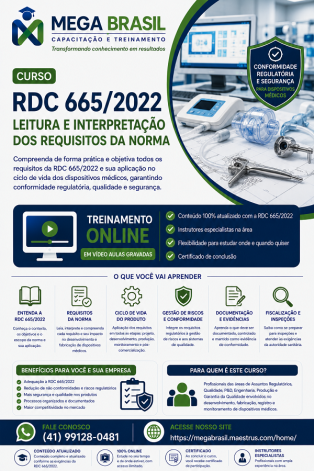 RDC 665-22 - LEITURA E INSTERPRETAÇÃO-600