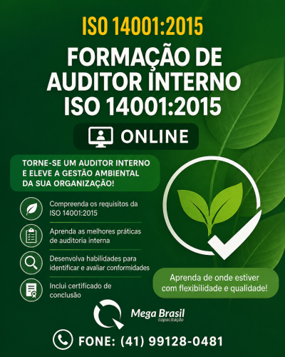 aUDITOR INTERNO - ISO 14001 2015